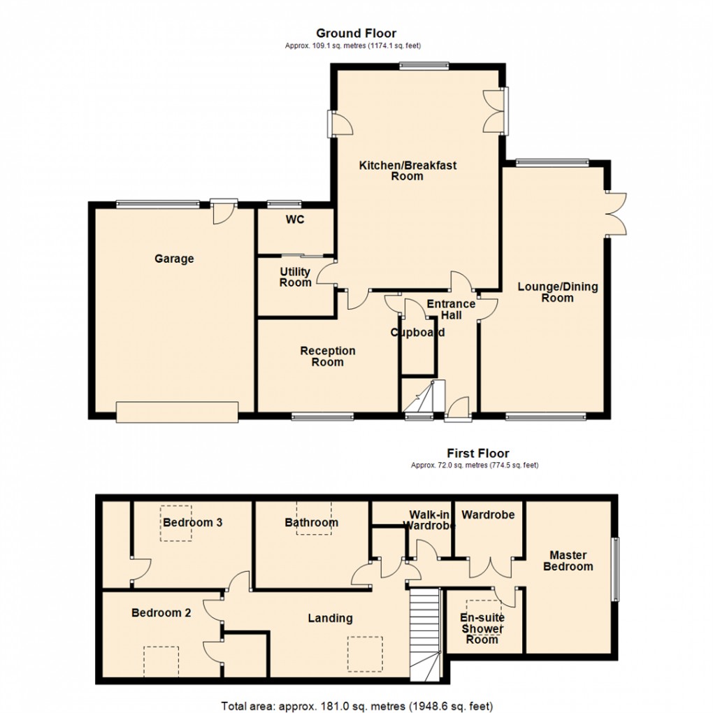 Floorplan for Woodland Park, Oulton, Leeds