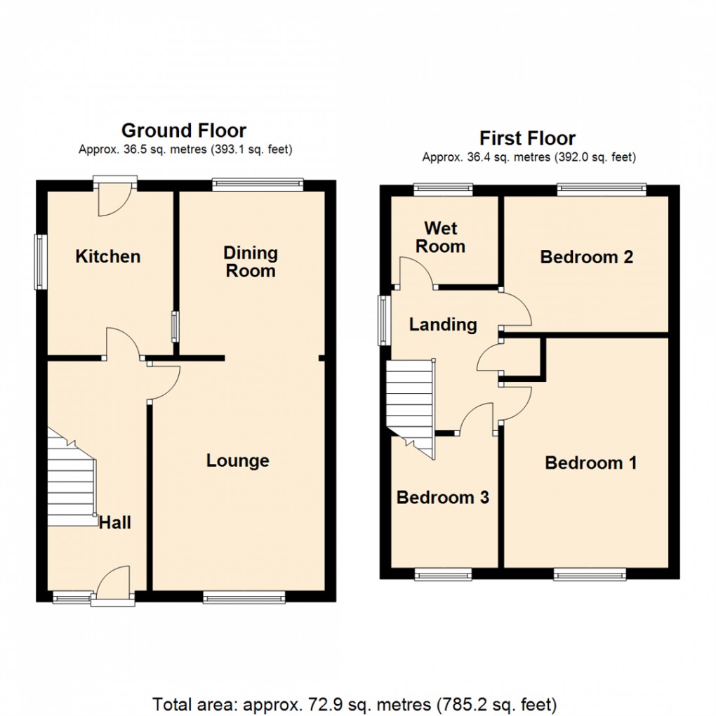 Floorplan for Holland Road, Leeds