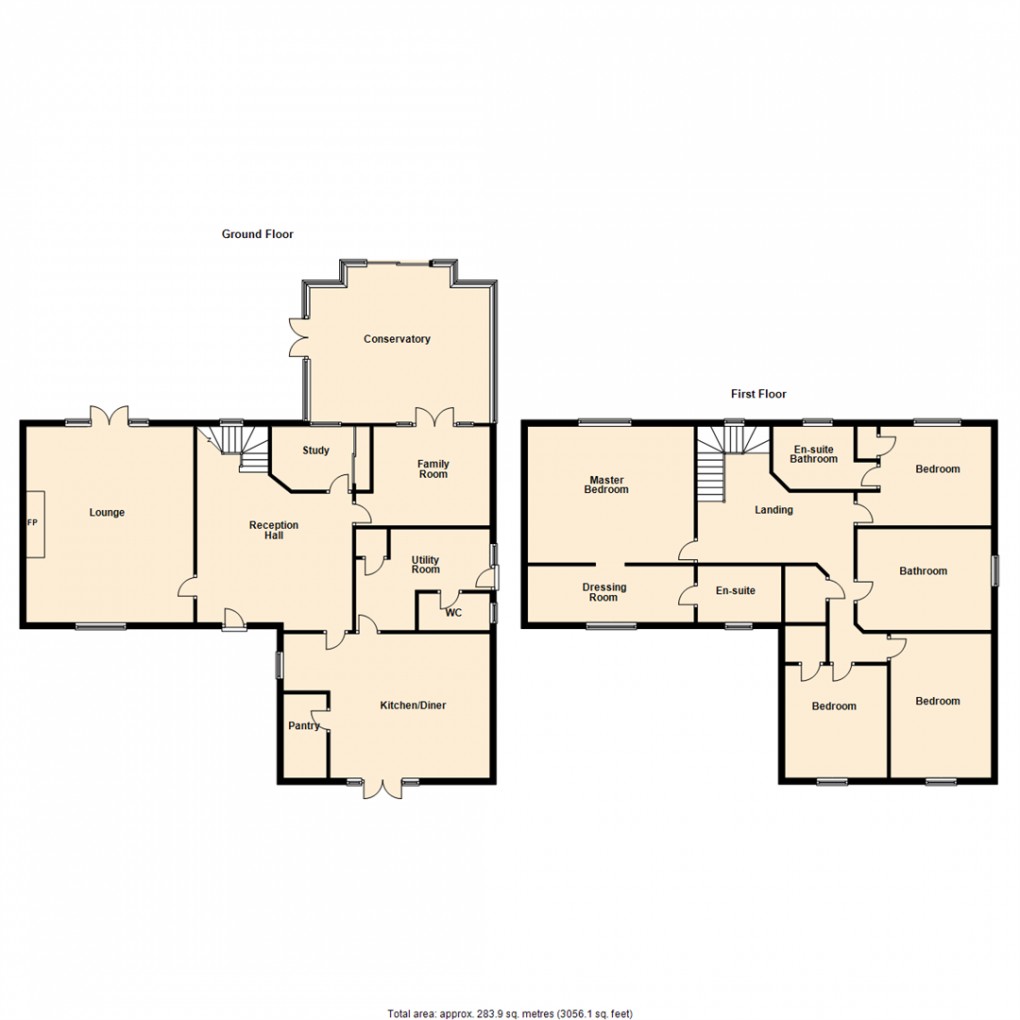 Floorplan for Mulberry House, Main Street, Monk Fryston, Leeds