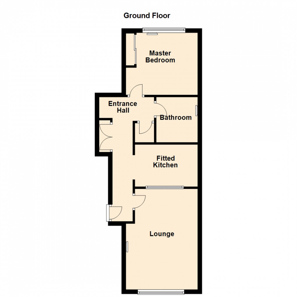 Floorplan for Grangefield Court, Garforth Leeds