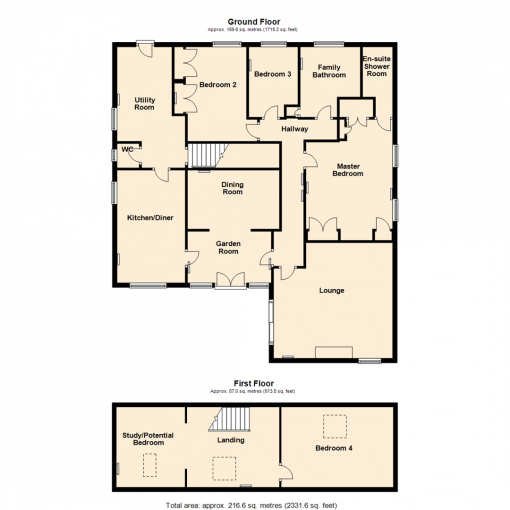 Floorplan for Leeds Road, Kippax, Leeds