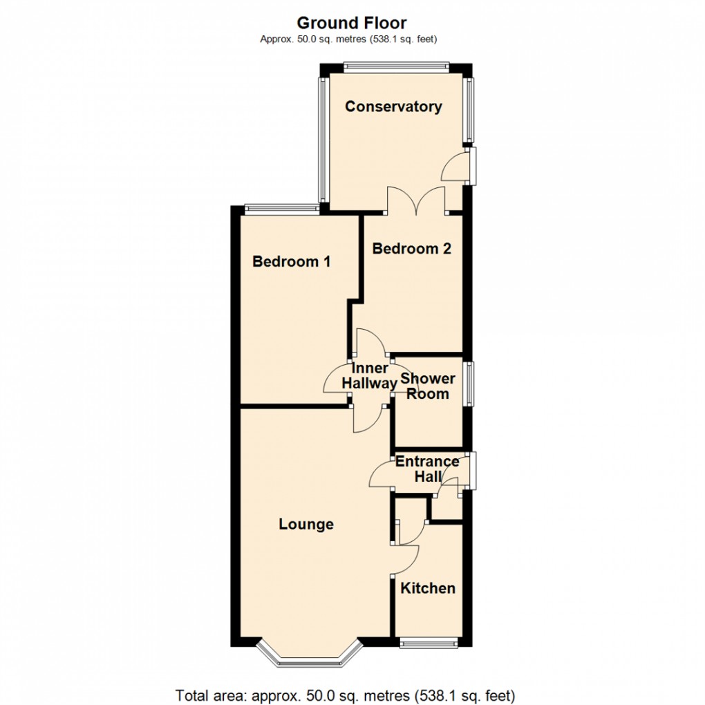 Floorplan for Wood Crescent, Rothwell, Leeds