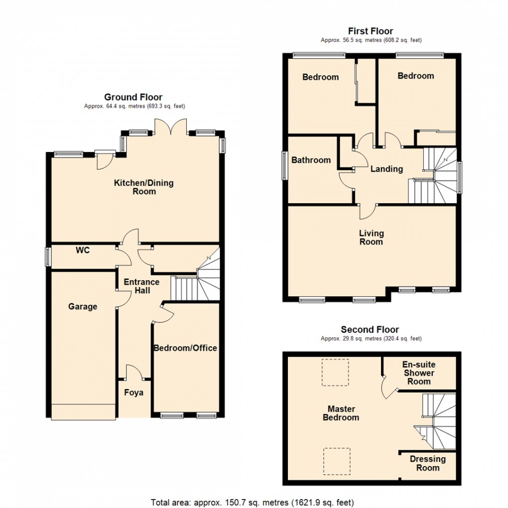 Floorplan for Sharp House Road, Leeds