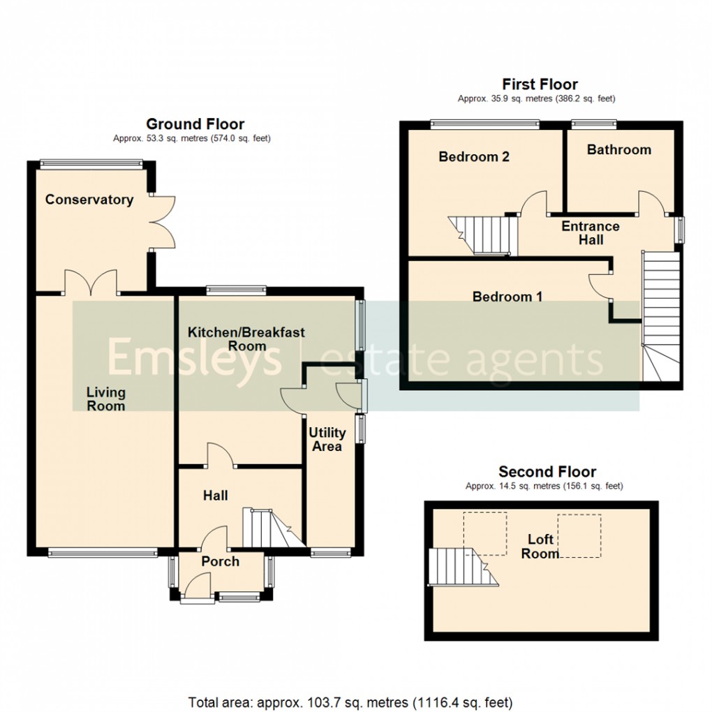 Floorplan for Raylands Way, Leeds