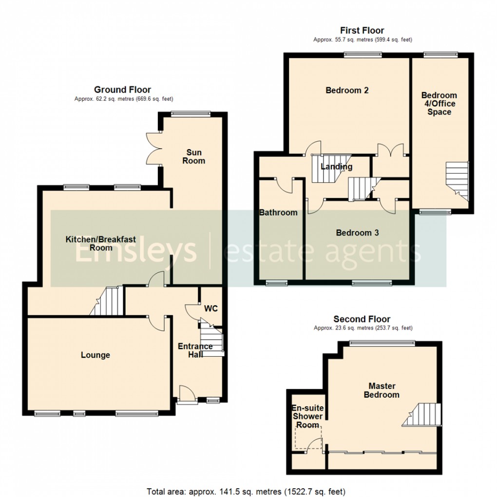 Floorplan for Spibey Lane, Rothwell, Leeds