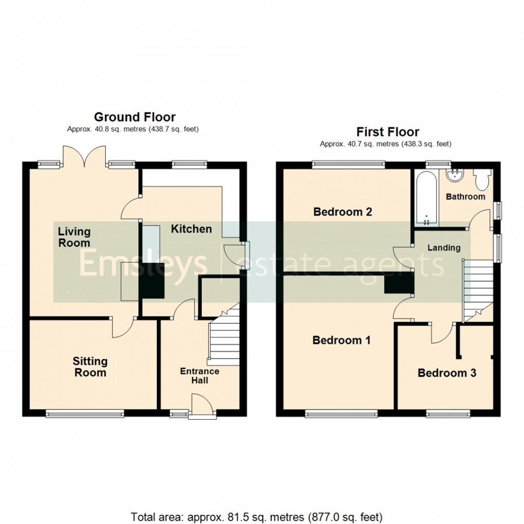 Floorplan for Ramshead Drive, Leeds