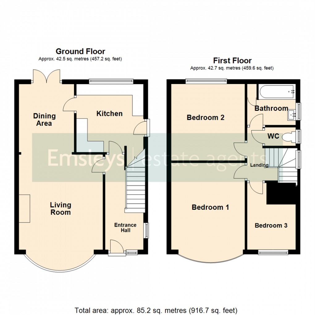 Floorplan for Kingswear View, Leeds