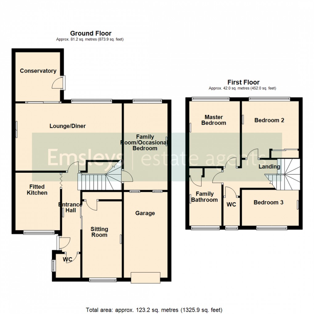 Floorplan for Kings Croft, Garforth, Leeds