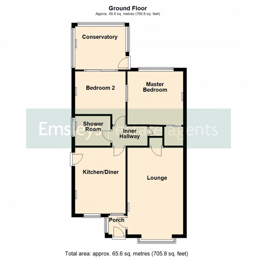 Floorplan for Woodlands Croft, Kippax, Leeds