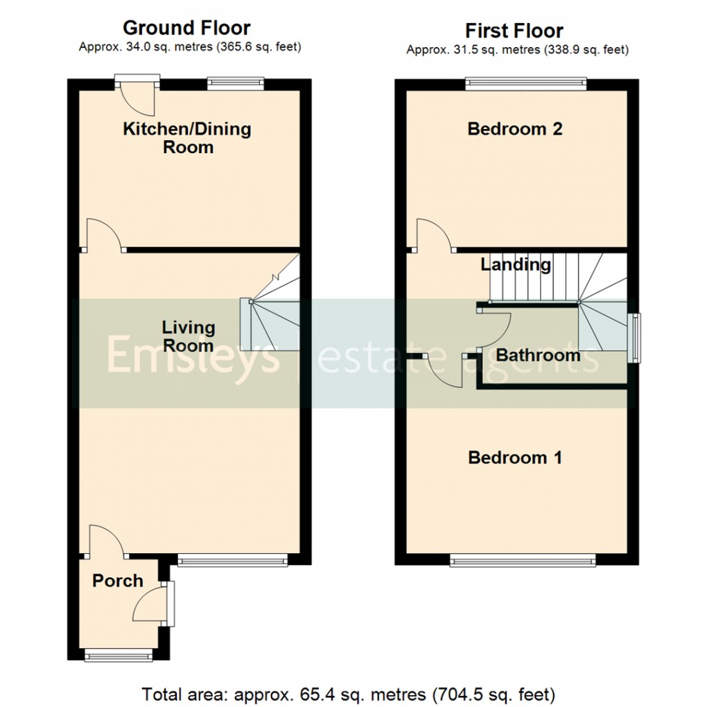 Floorplan for Haighside Way, Rothwell, Leeds