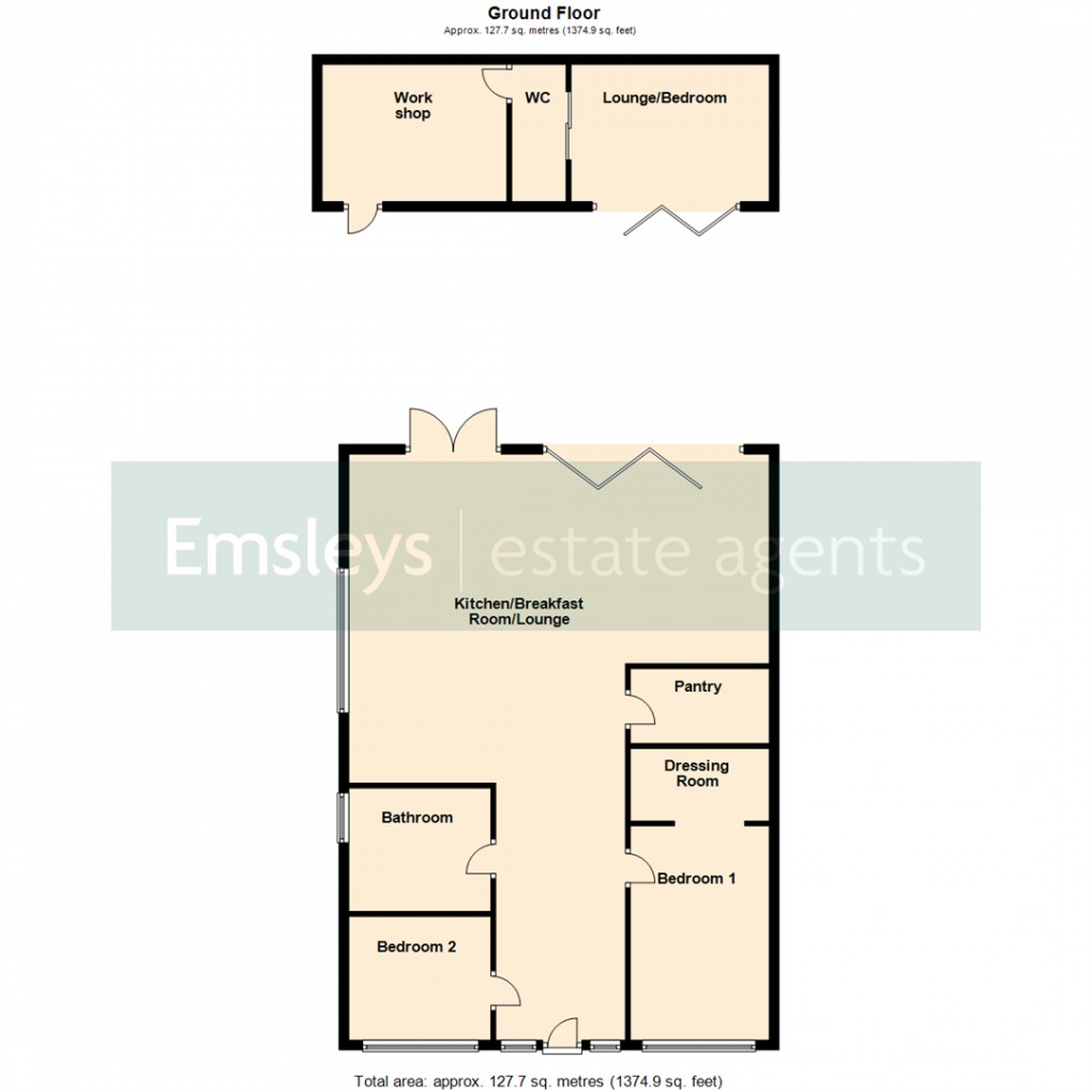 Floorplan for The Oval, Rothwell, Leeds