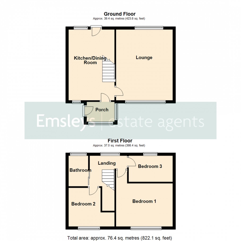 Floorplan for Leadwell Lane, Rothwell, Leeds