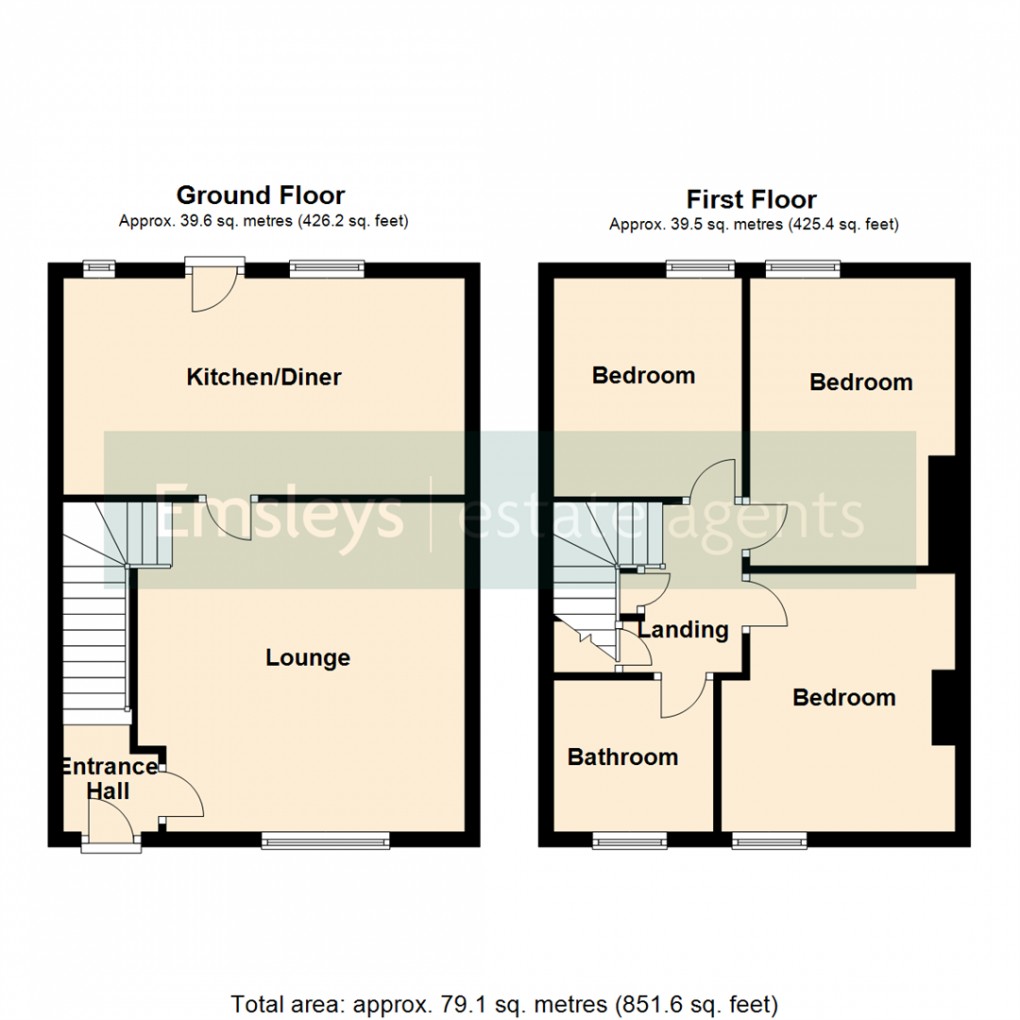 Floorplan for Saxton, Tadcaster