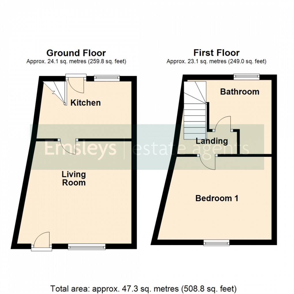 Floorplan for Main Street, Carlton, Wakefield