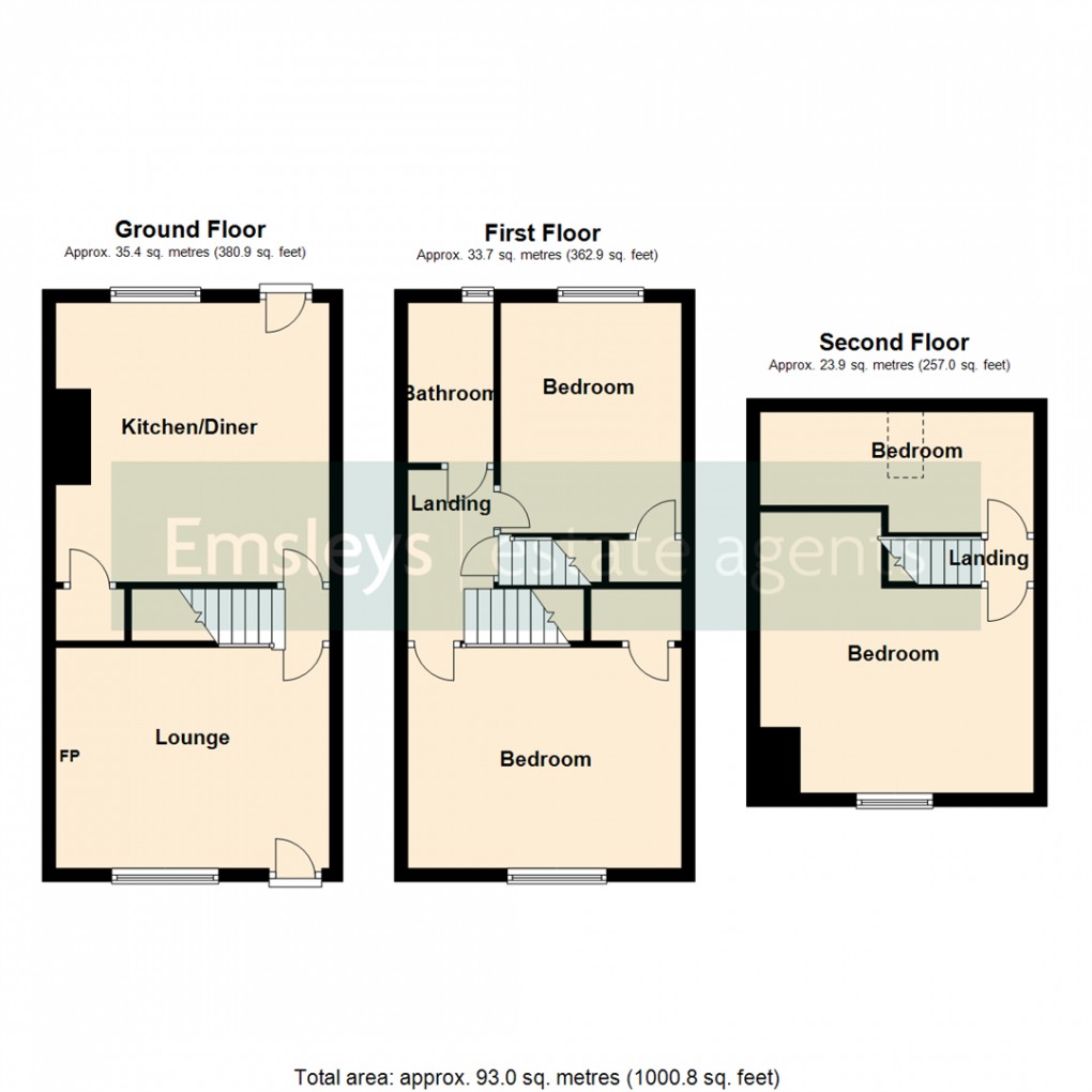 Floorplan for Haigh Road, Rothwell, Leeds