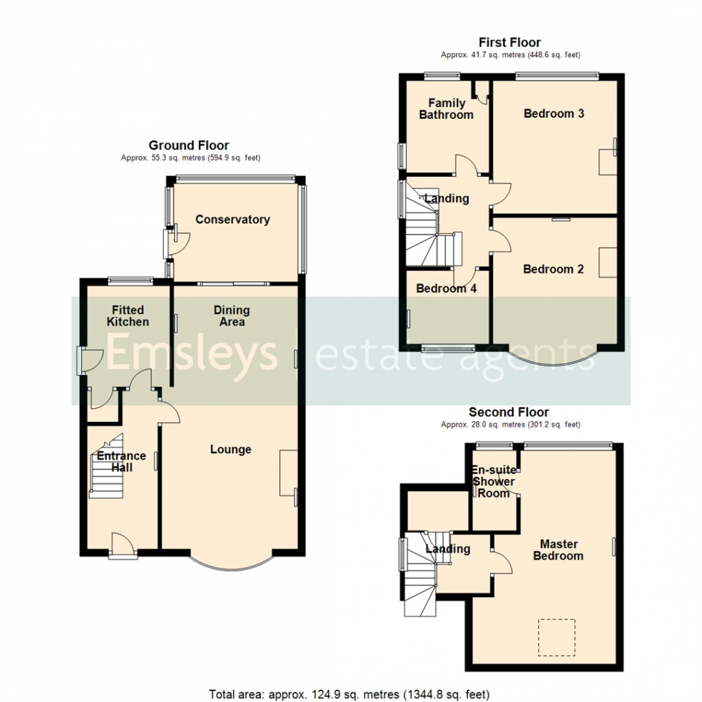 Floorplan for Bar Lane, Leeds