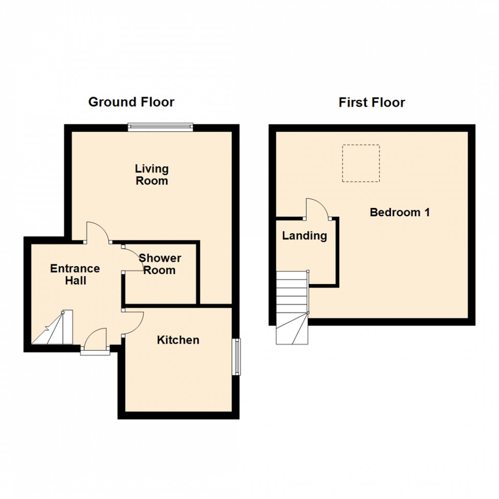 Floorplan for Whingate, Leeds