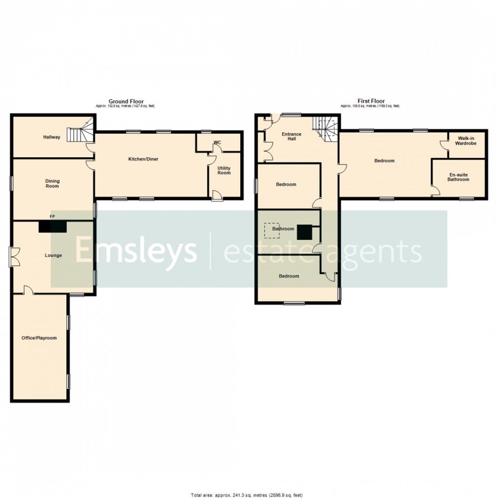 Floorplan for Newton Lane, Ledston,