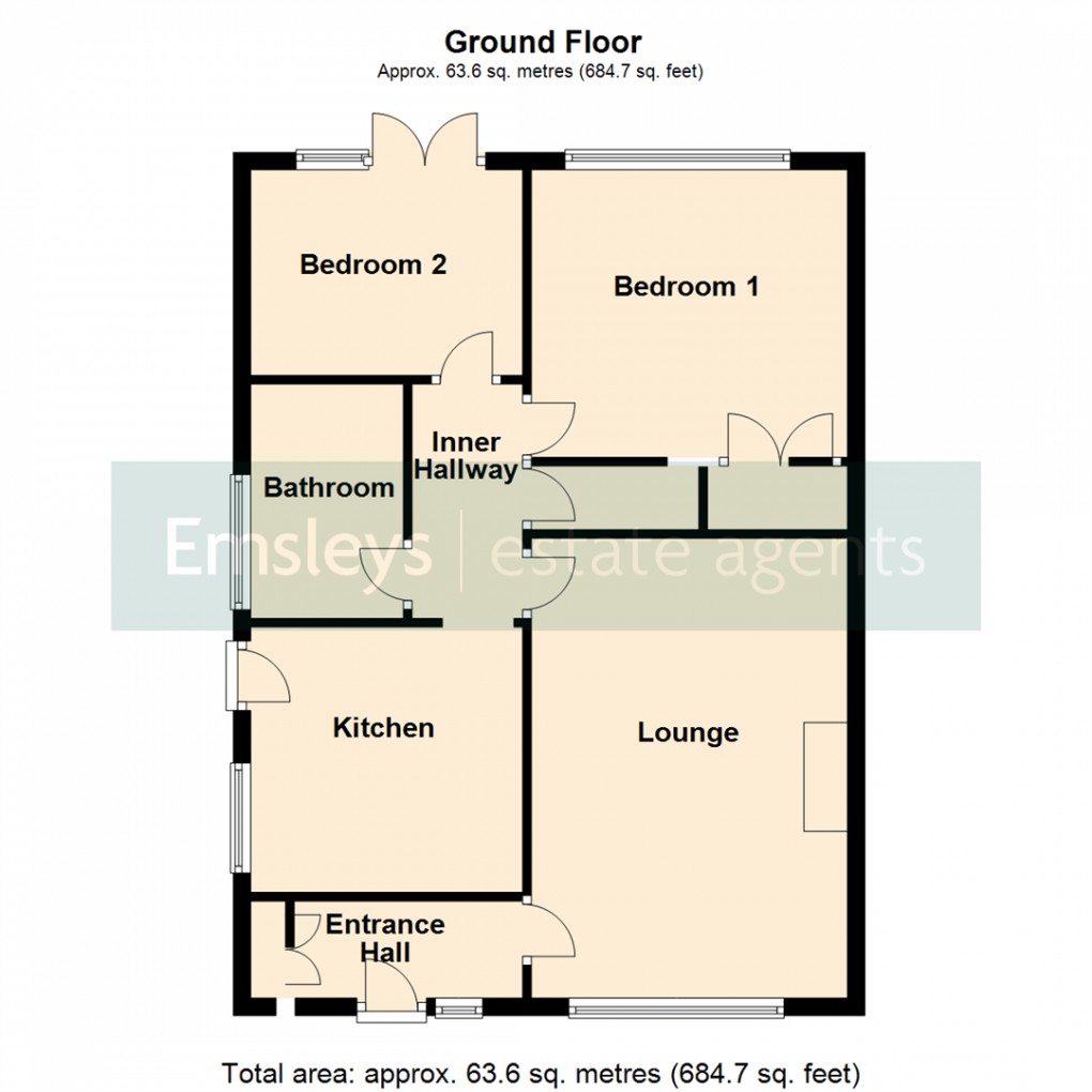 Floorplan for Sturton Avenue, Garforth, Leeds