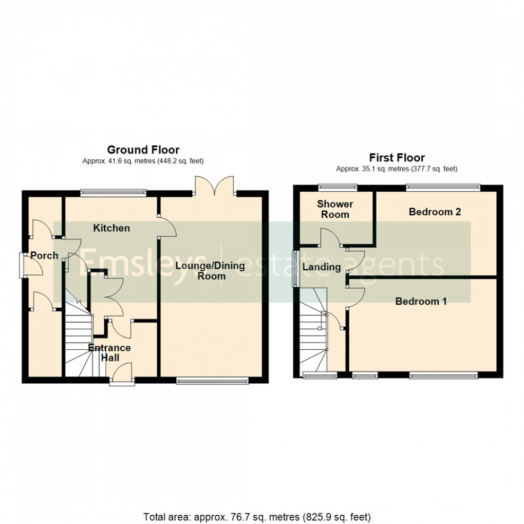 Floorplan for Raylands Road, Leeds