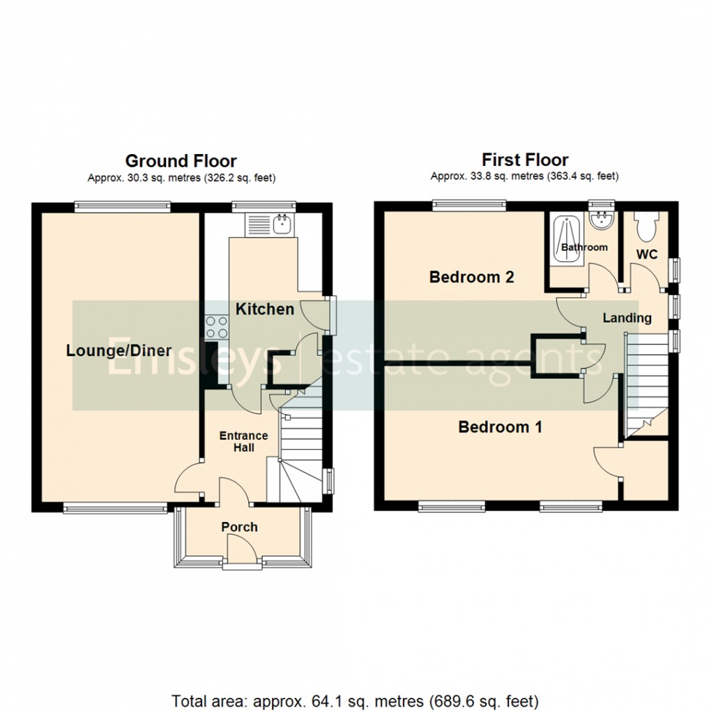 Floorplan for Eastwood Lane, Leeds