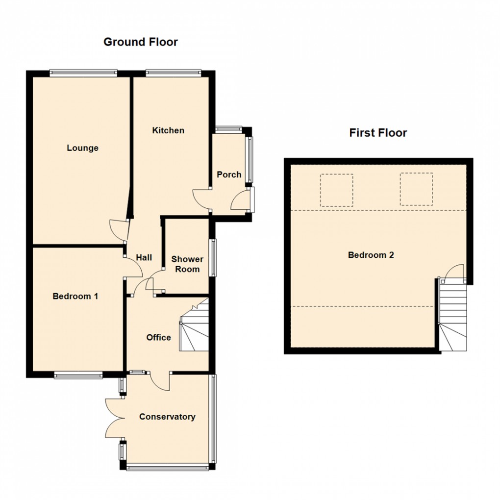 Floorplan for Sandyacres, Rothwell, Leeds