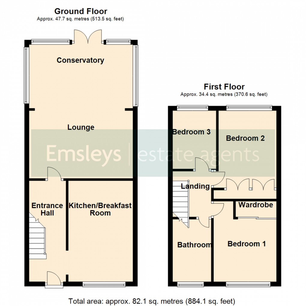 Floorplan for High Ridge Park, Rothwell, Leeds