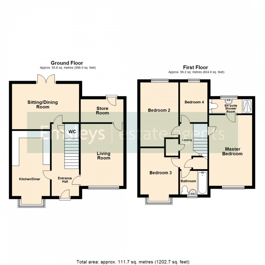 Floorplan for Maggie Barker Avenue, Crossgates, Leeds