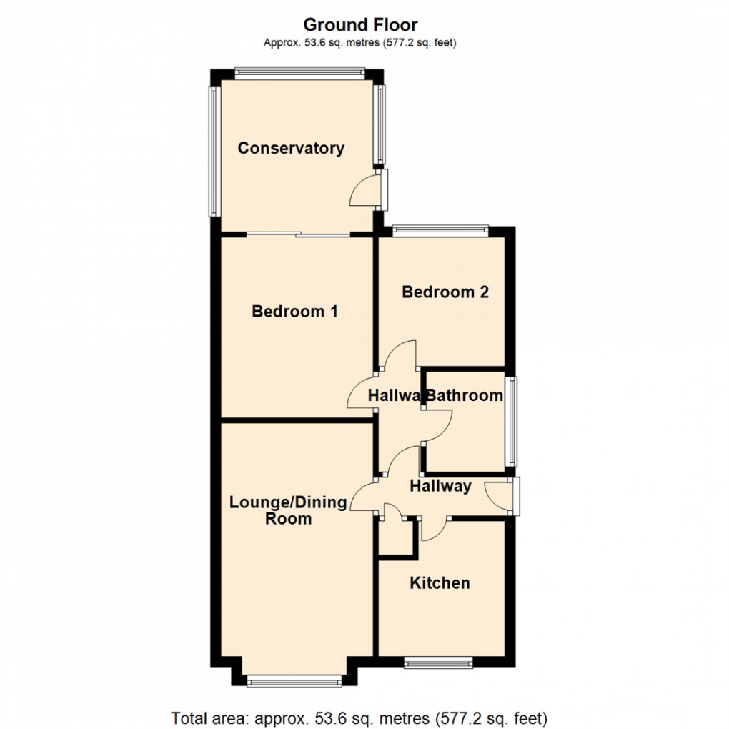 Floorplan for Melton Close, Leeds