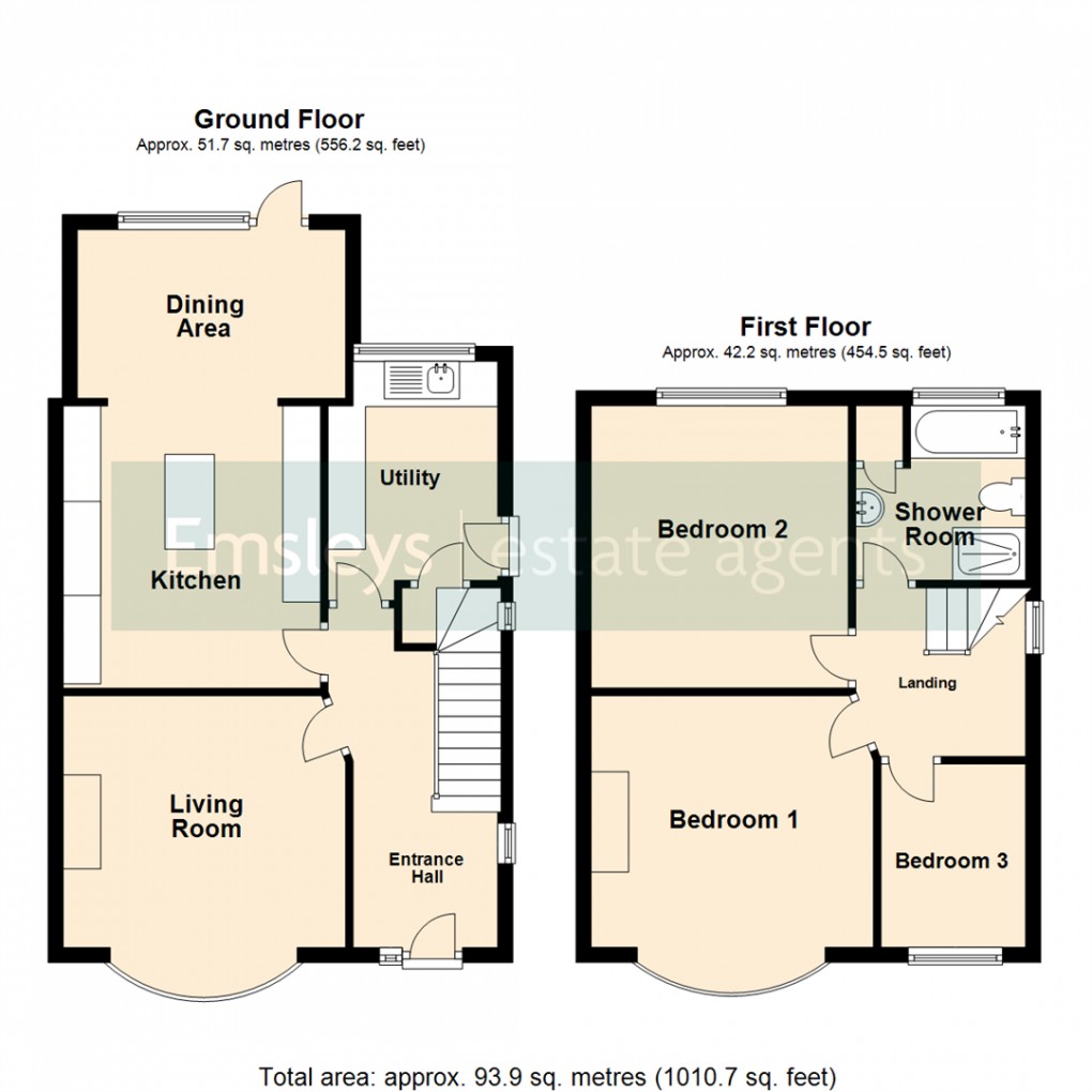 Floorplan for Ring Road, Crossgates, Leeds