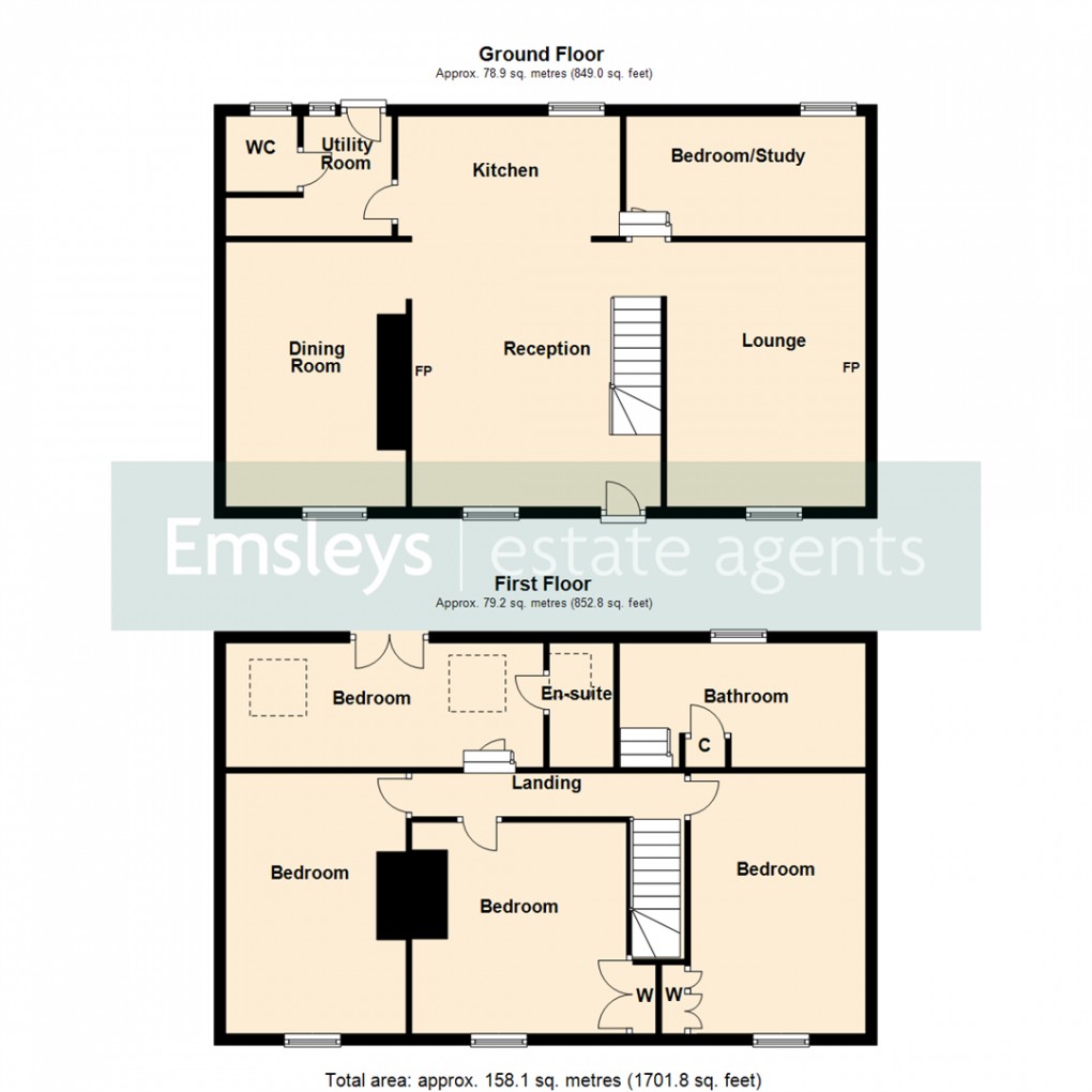 Floorplan for Low Street, Sherburn In Elmet, Leeds