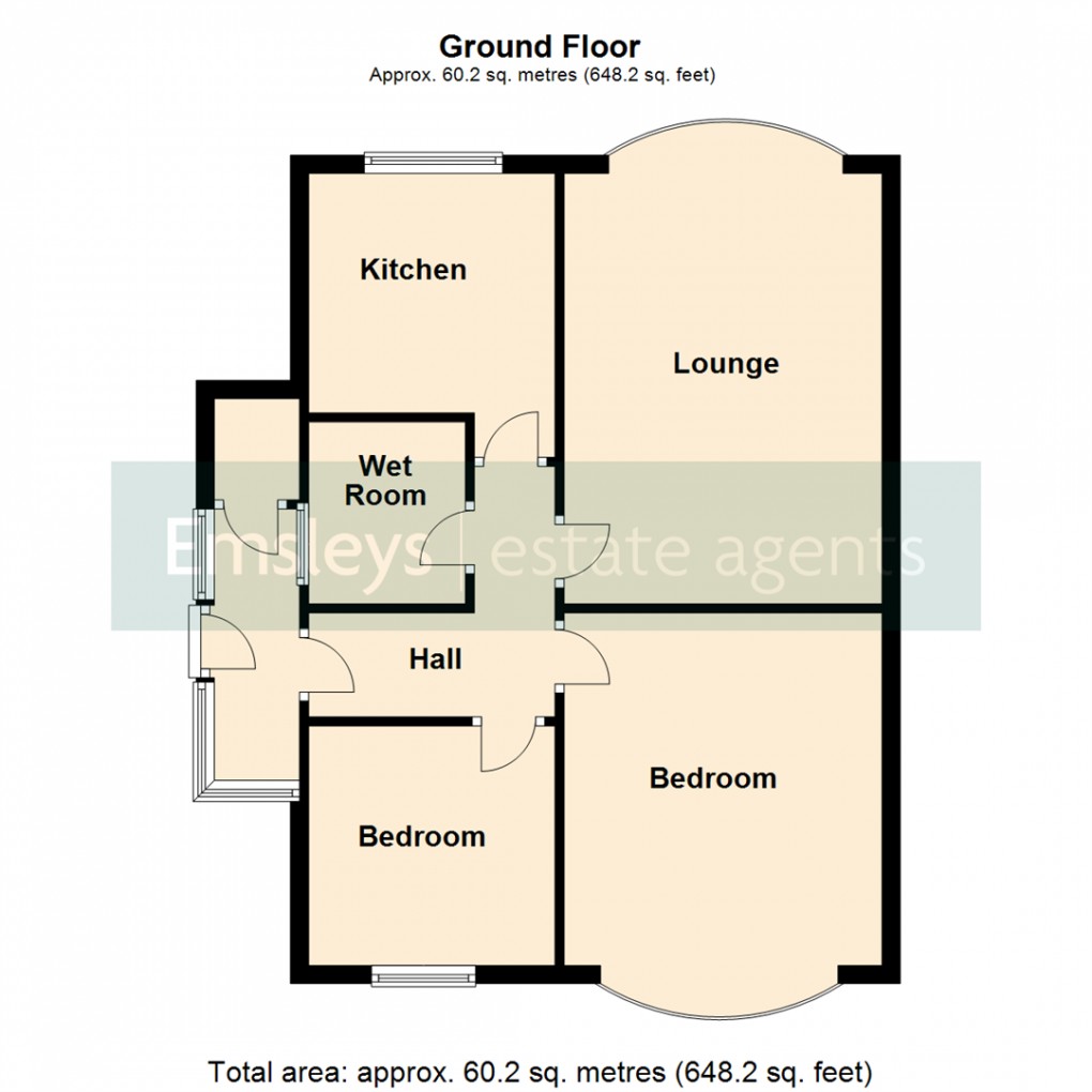 Floorplan for Pendas Way, Crossgates, Leeds 15