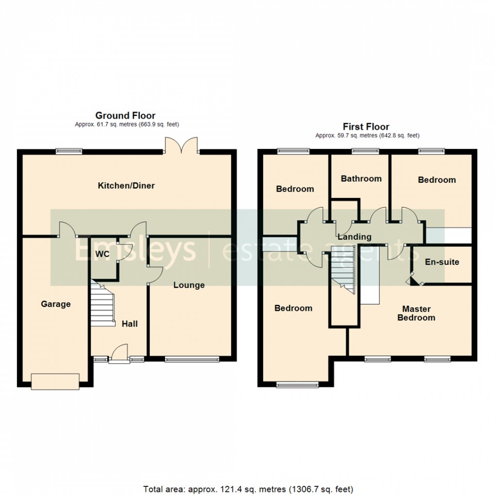 Floorplan for Ethel Jackson Road, Crossgates, Leeds