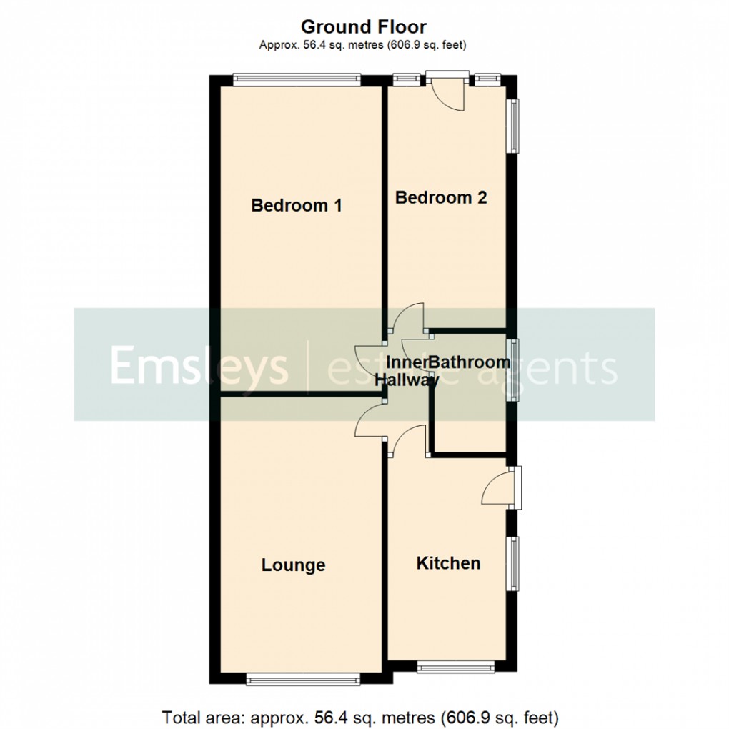 Floorplan for Sandyacres, Rothwell, Leeds