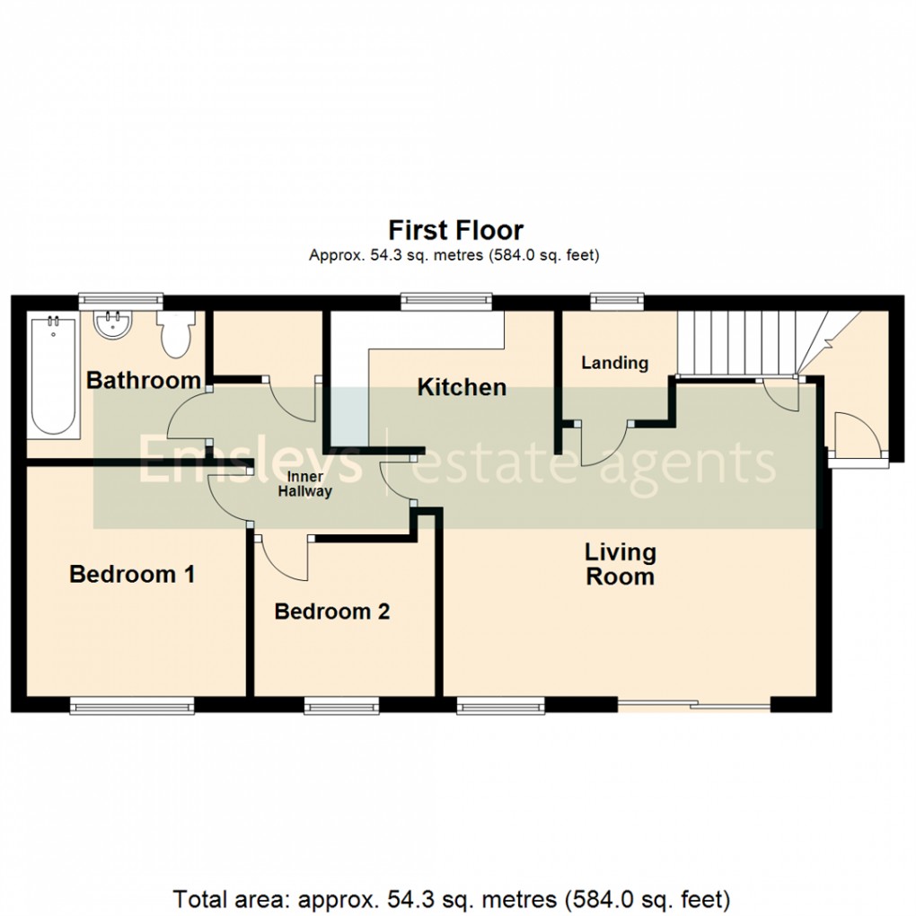 Floorplan for Beulah Terrace, Crossgates, Leeds