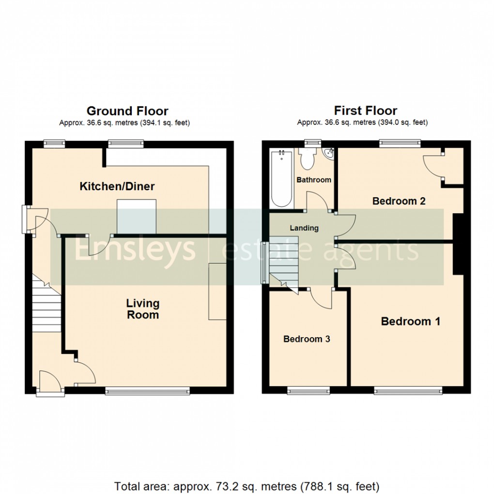 Floorplan for Orchard Road, Leeds