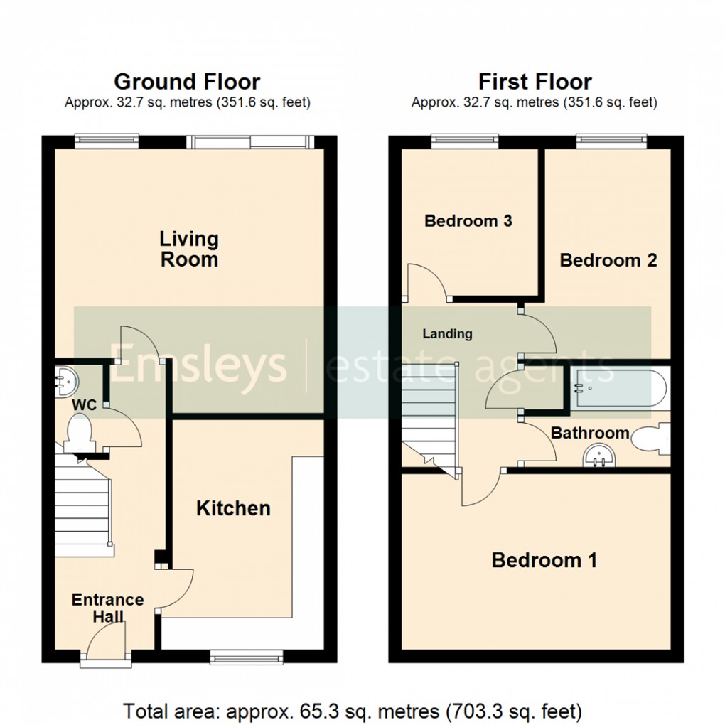 Floorplan for Primo Place, Leeds