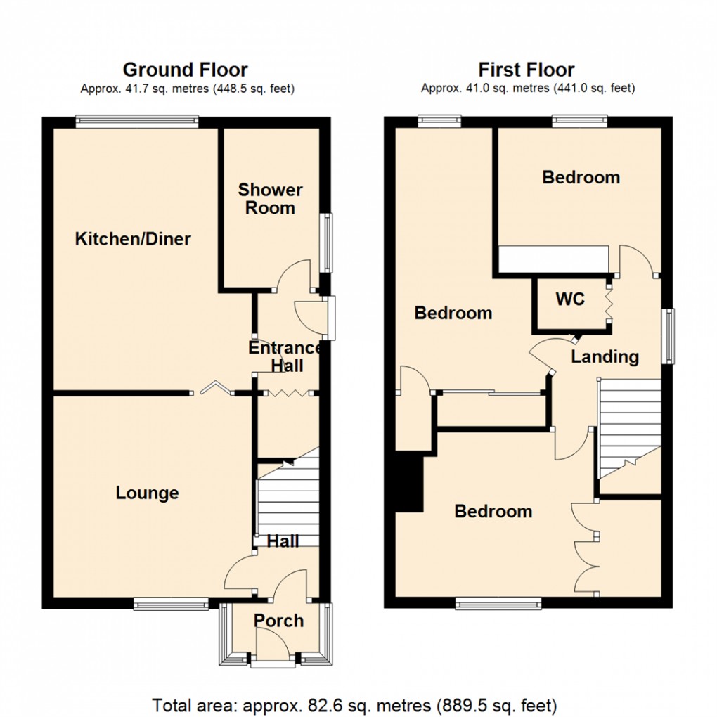 Floorplan for Nanny Lane, Church Fenton, Tadcaster