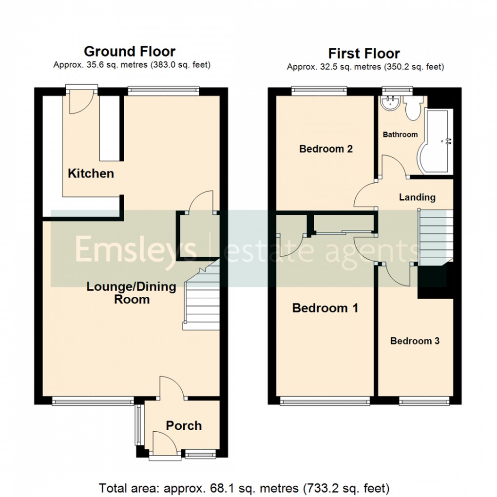 Floorplan for White Laithe Road, Leeds