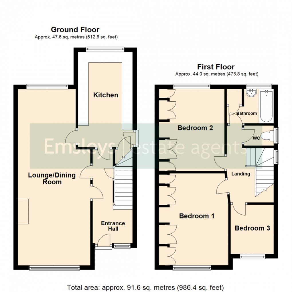 Floorplan for Temple Park Green, Leeds