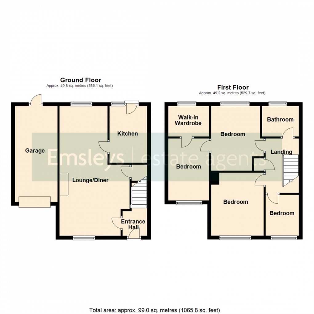 Floorplan for Main Street, Monk Fryston, Leeds