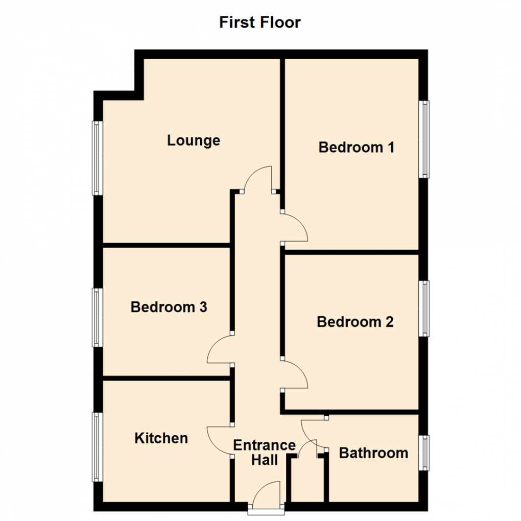 Floorplan for Castle Lodge Square, Rothwell