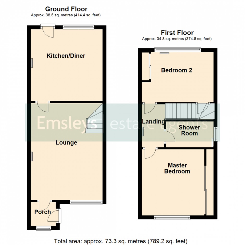 Floorplan for Invargarry Close, Garforth, Leeds