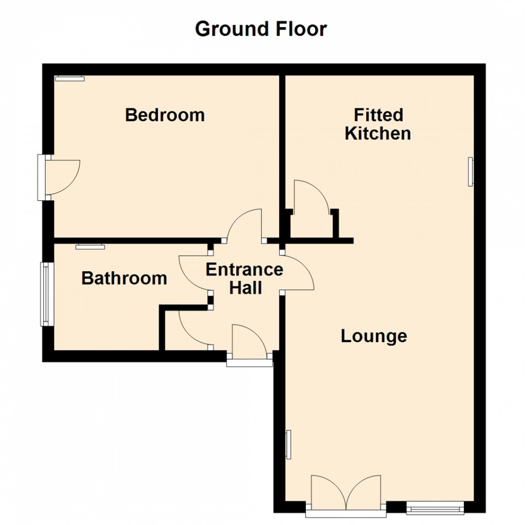 Floorplan for Scholars Gate, Garforth. Leeds