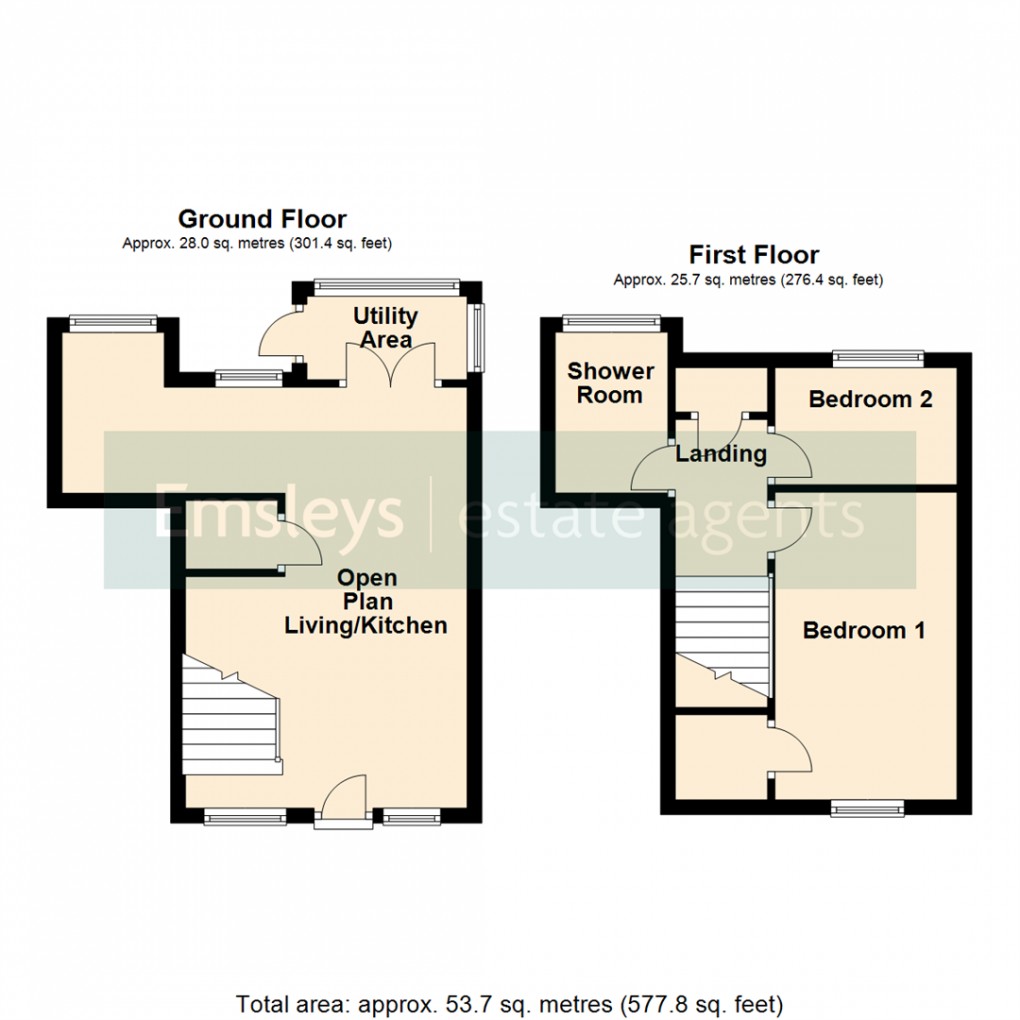 Floorplan for Highfield Lane, Woodlesford, Leeds