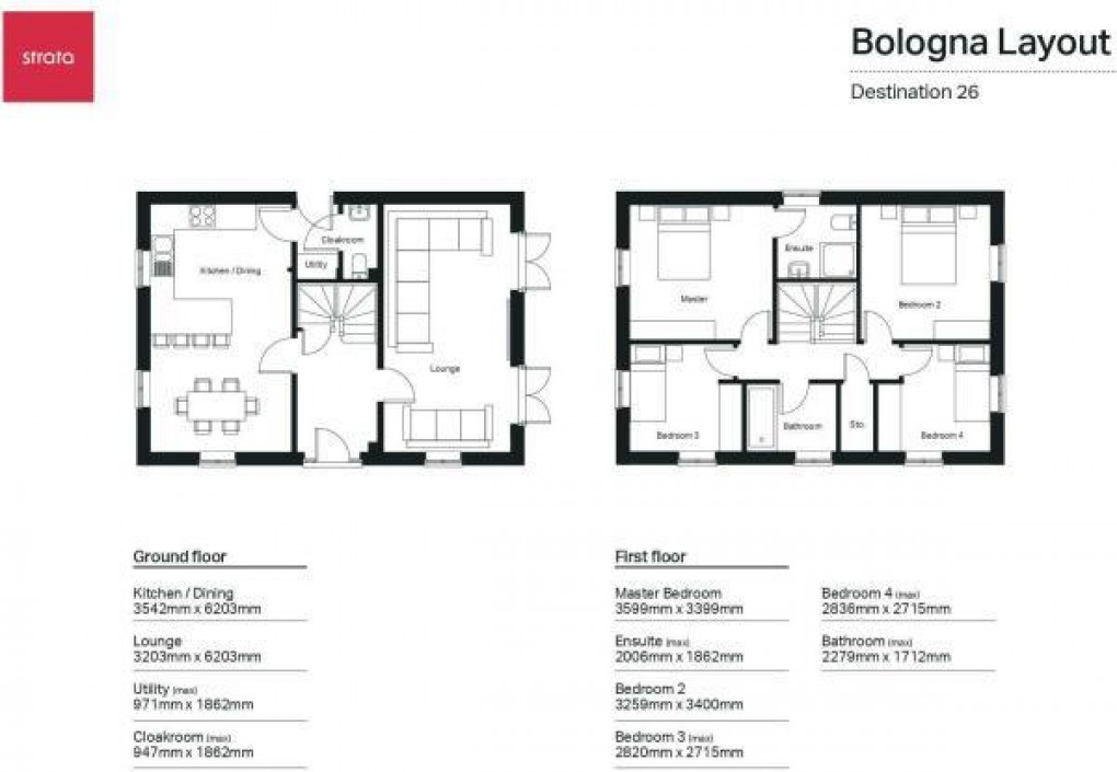 Floorplan for Asket Close, Seacroft, Leeds