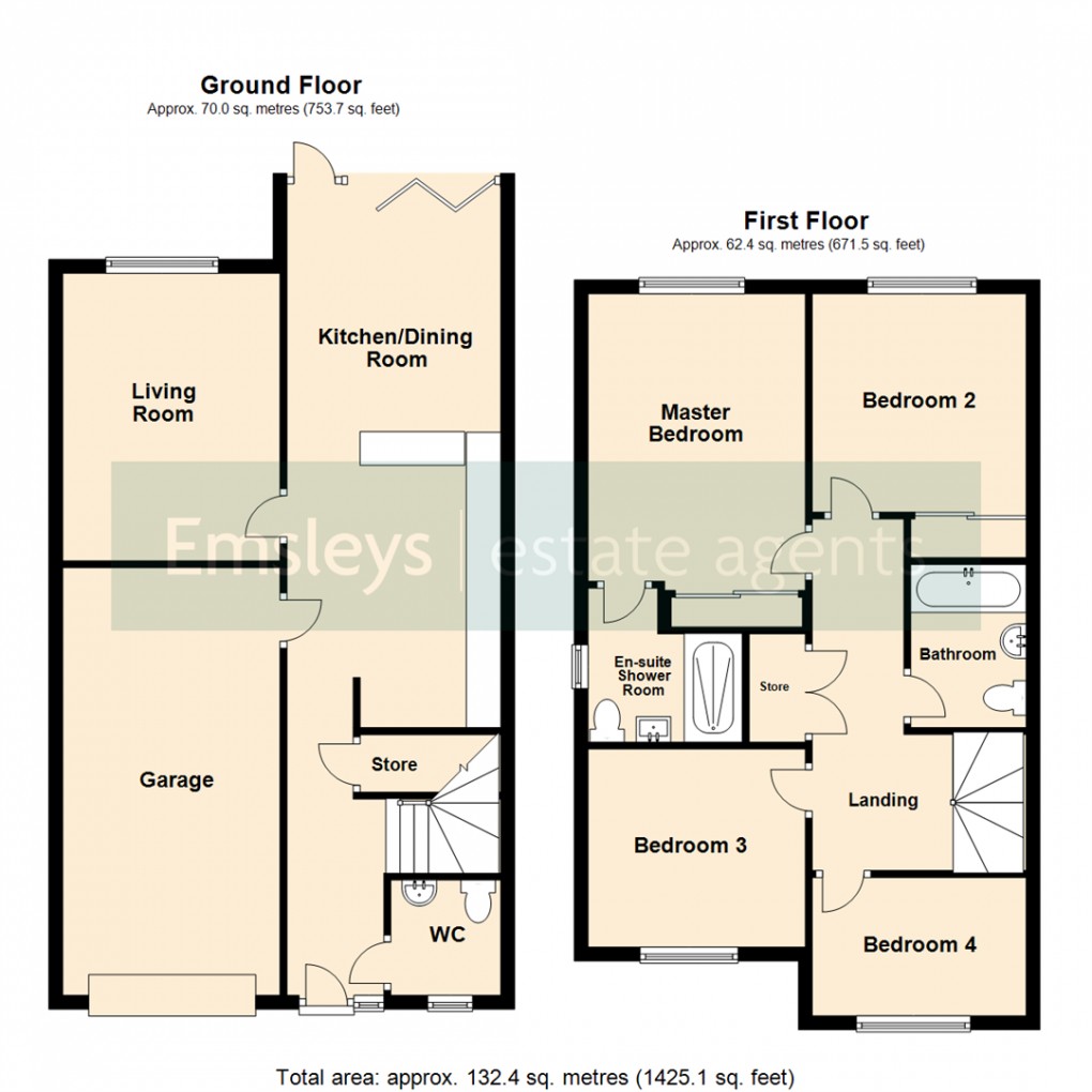 Floorplan for Mayfair Mount, Crossgates, Leeds