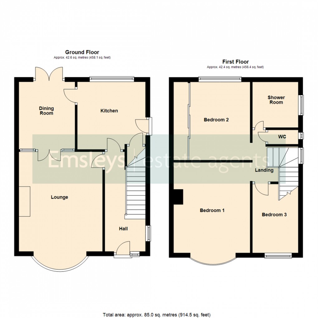 Floorplan for Whitkirk Lane, Leeds