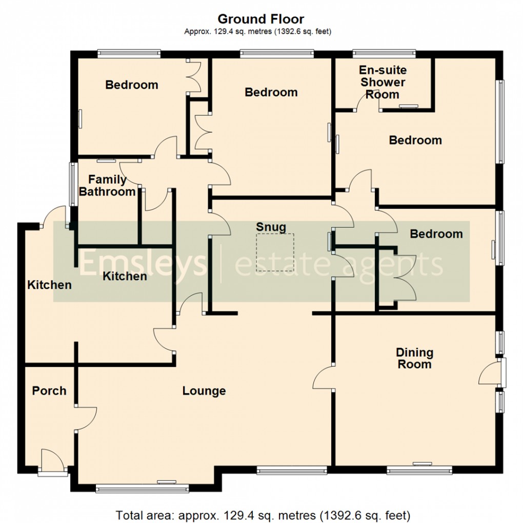 Floorplan for Pinfold Rise, Aberford, Leeds