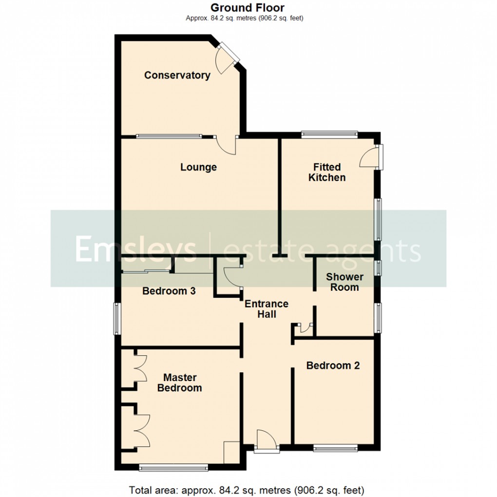 Floorplan for Lindsay Road, Garforth Leeds